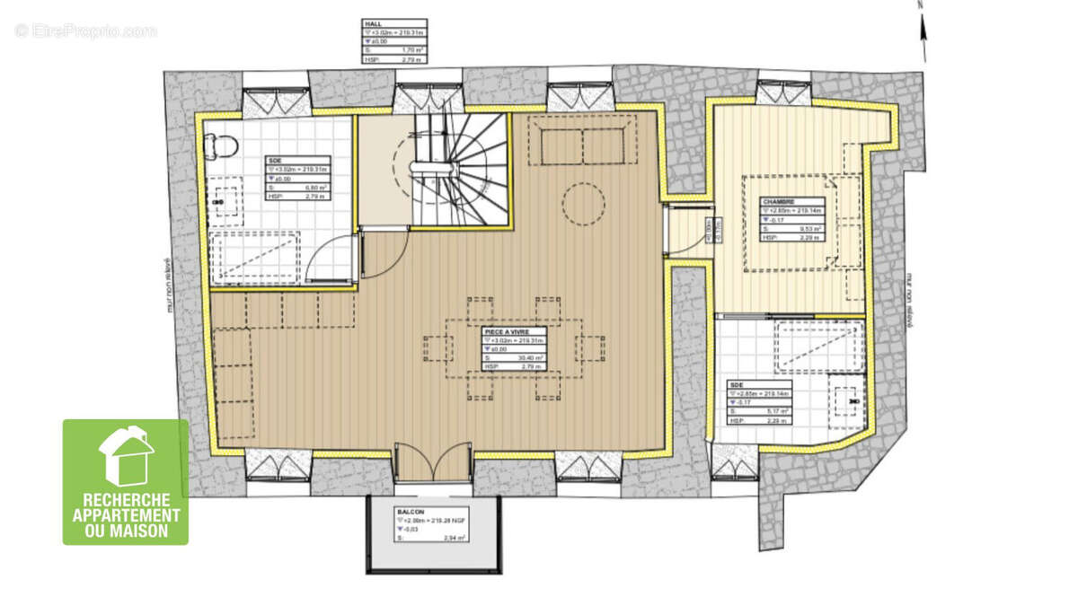 Appartement à CREMIEU