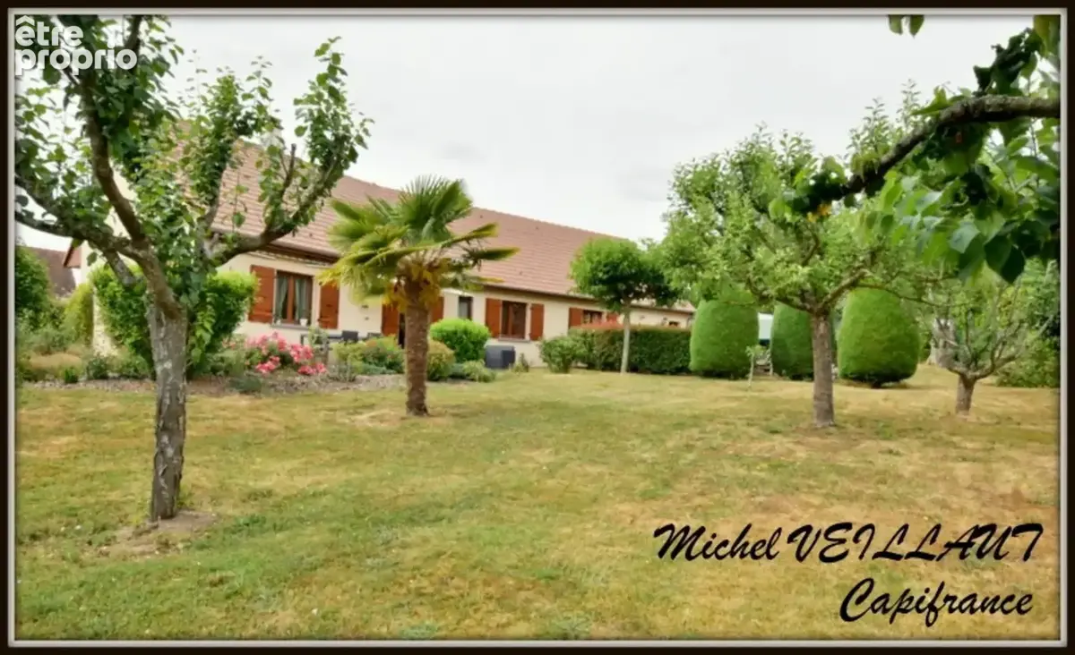 Maison à vendre plain-pied 5 pièces TOULON SUR ALLIER (03), 4 chambres, garage, terrain 1315 m² arboré - photo 19