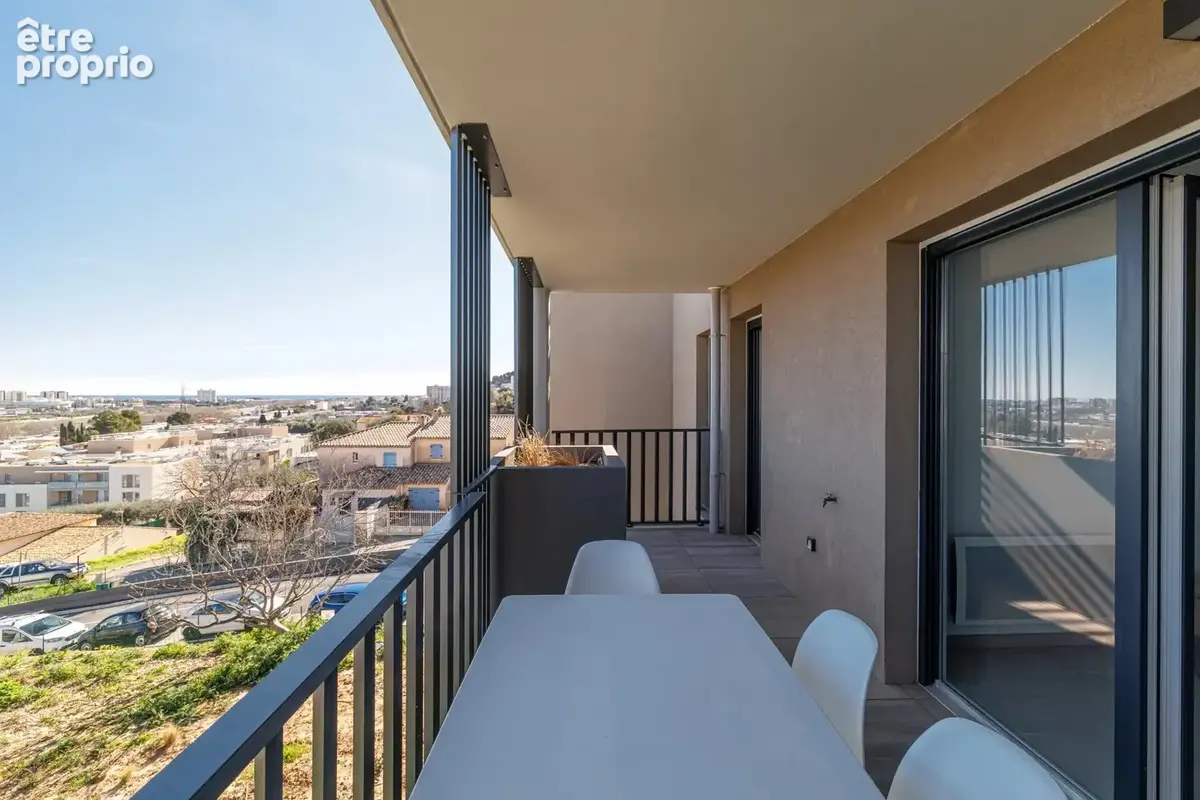 Vente Appartement - Saint Laurent du Var - Pugets - Trois Pièces Neuf Terrasse Parkings Vue Panoramique - photo 8