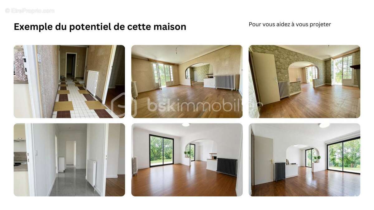 Maison de caractère avec fort potentiel – montmorillon - photo 23