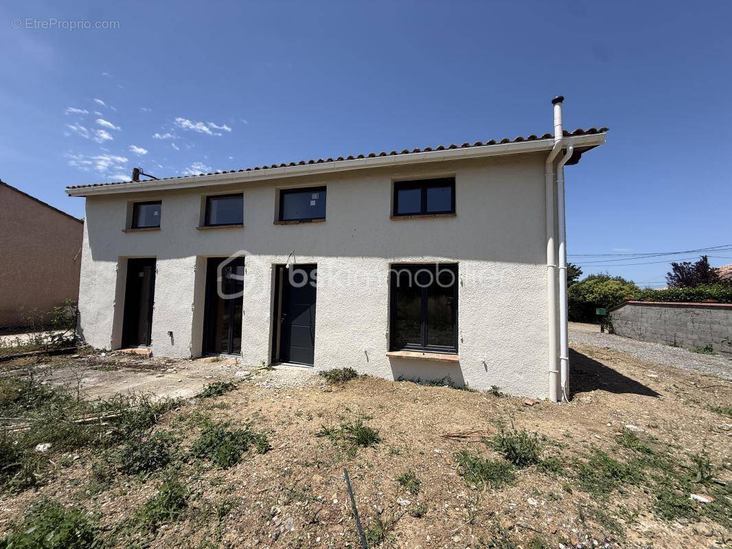 Mondonville, maison T5 d'environ 125m2 sur deux niveau entièrement refaite à neuf mitoyenne par l'arrière - photo 1