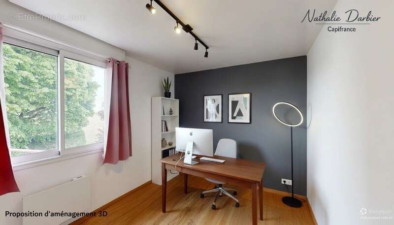 Appartement T4 rénové - Résidence San Filippo - Neyron le Haut - - photo 4