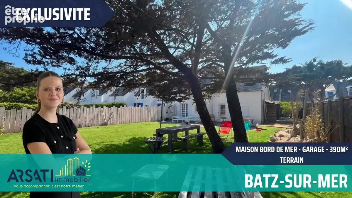 Maison à BATZ-SUR-MER