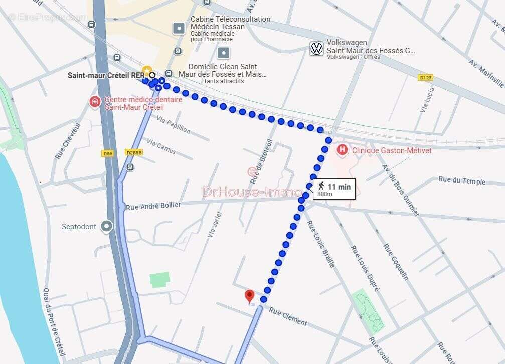 Appartement à SAINT-MAUR-DES-FOSSES