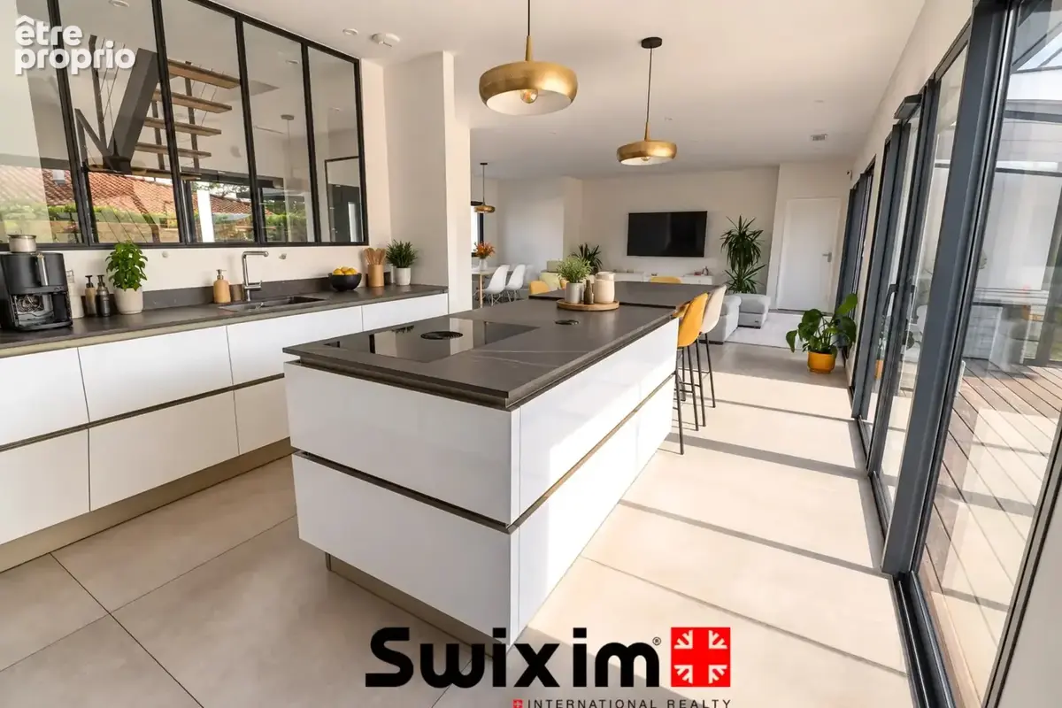 Eysines – villa contemporaine – 5 chambres – piscine – prestations haut de gamme - photo 4