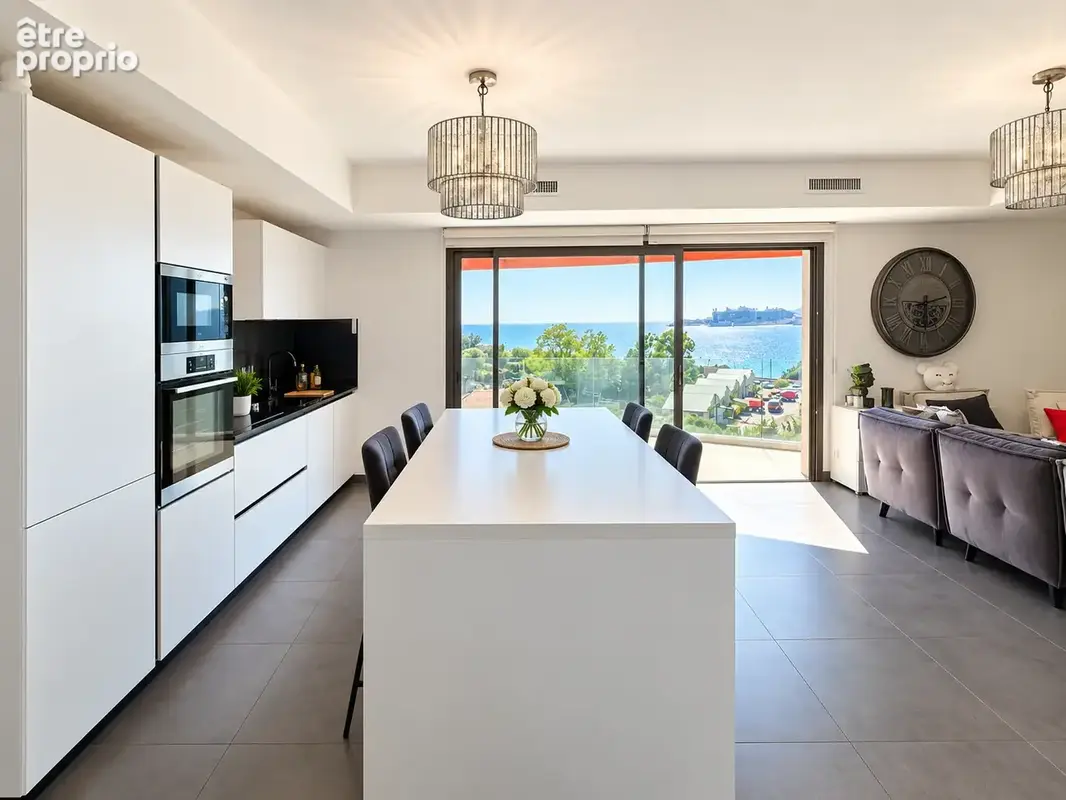T3 de 108 m2   Terrasse   Vue mer panoramique   2 stationnements - photo 2