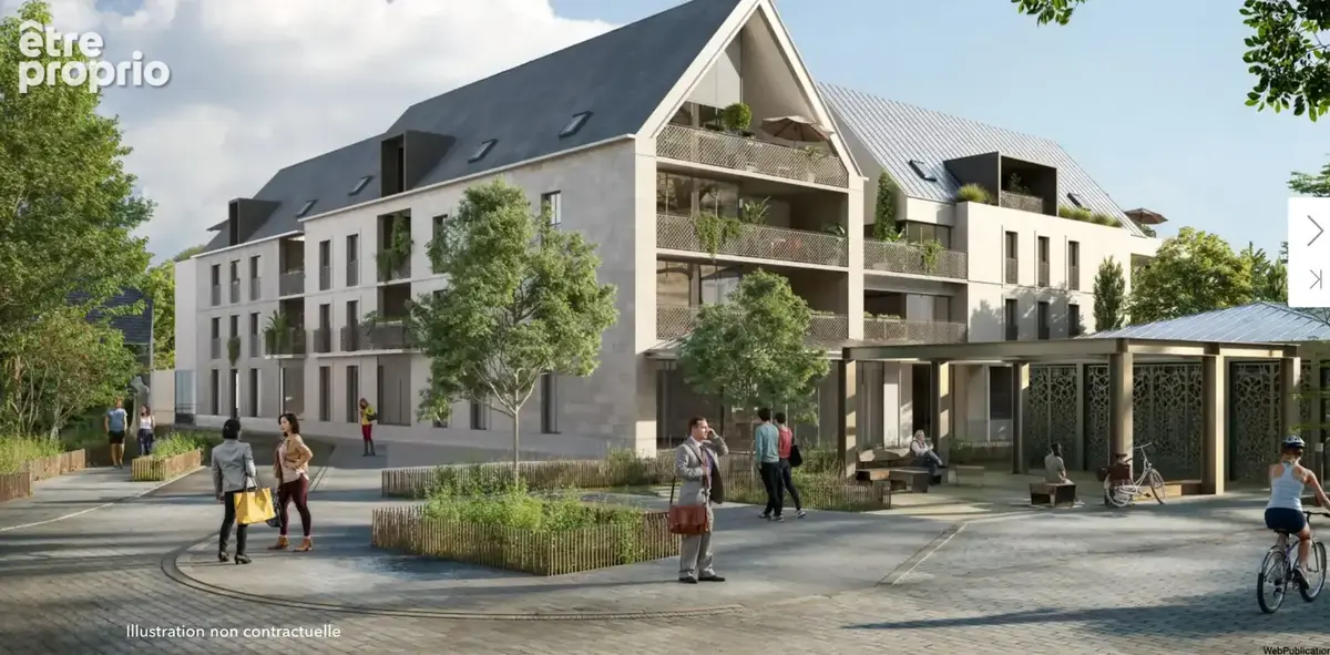 Appartement Vouvray 3 pièce(s) 62 m2 + 2 Parking - photo 3