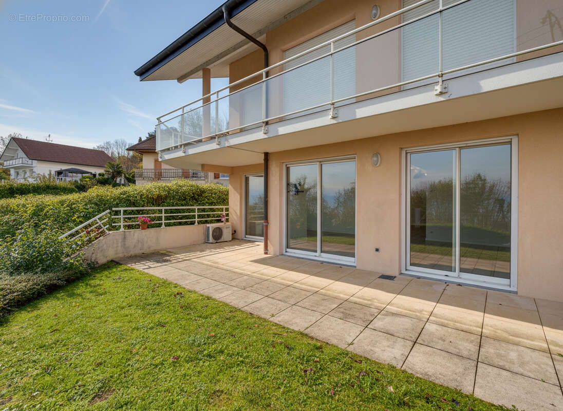 Appartement Publier 5 pièces 85.48m² en rez-de-jardin avec petite vue lac - photo 5