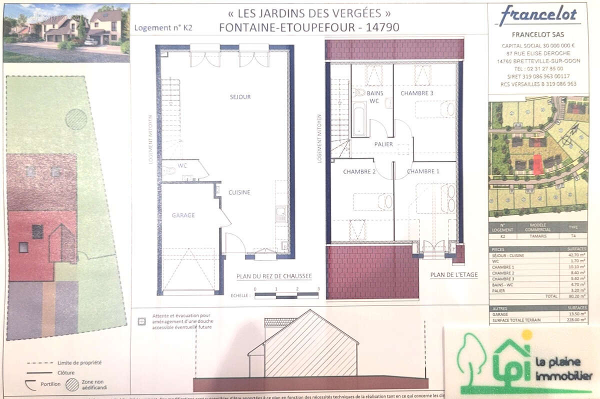 Maison à FONTAINE-ETOUPEFOUR