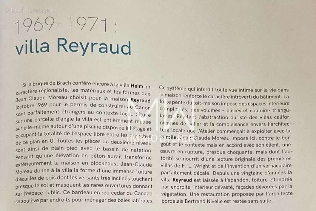 Maison à LEGE-CAP-FERRET