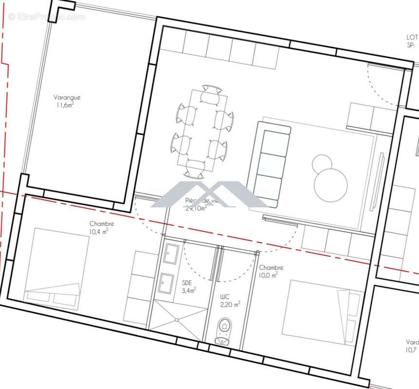 Appartement à SAINTE-SUZANNE