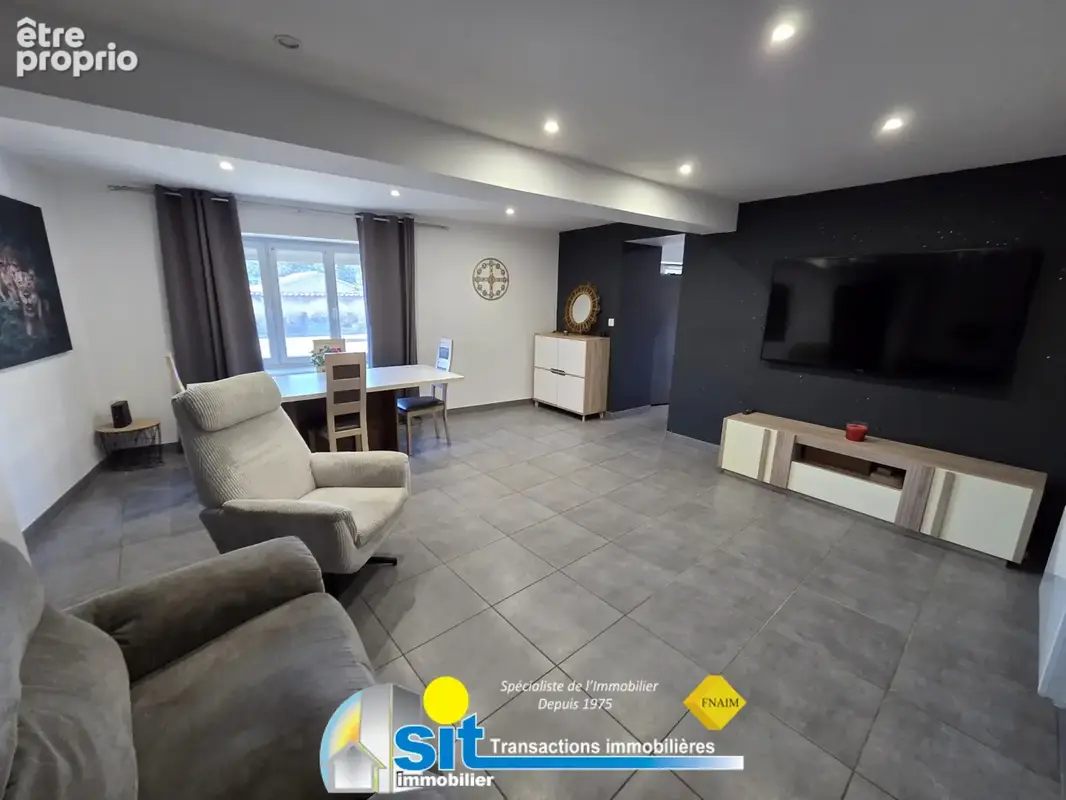 A vendre - reventin vaugris (38121) appartement type 3 106m2 habitables avec garage et terrasse - photo 2