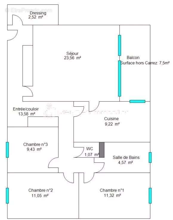 Appartement à CAP-D'AIL