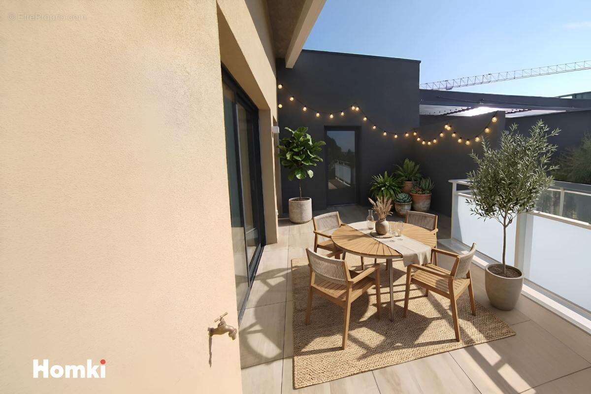 Appartement T2 de 42m2  avec terrasse - photo 2