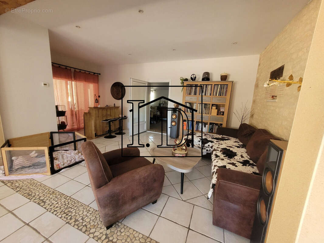 salon/bar - Maison à PLAISANCE