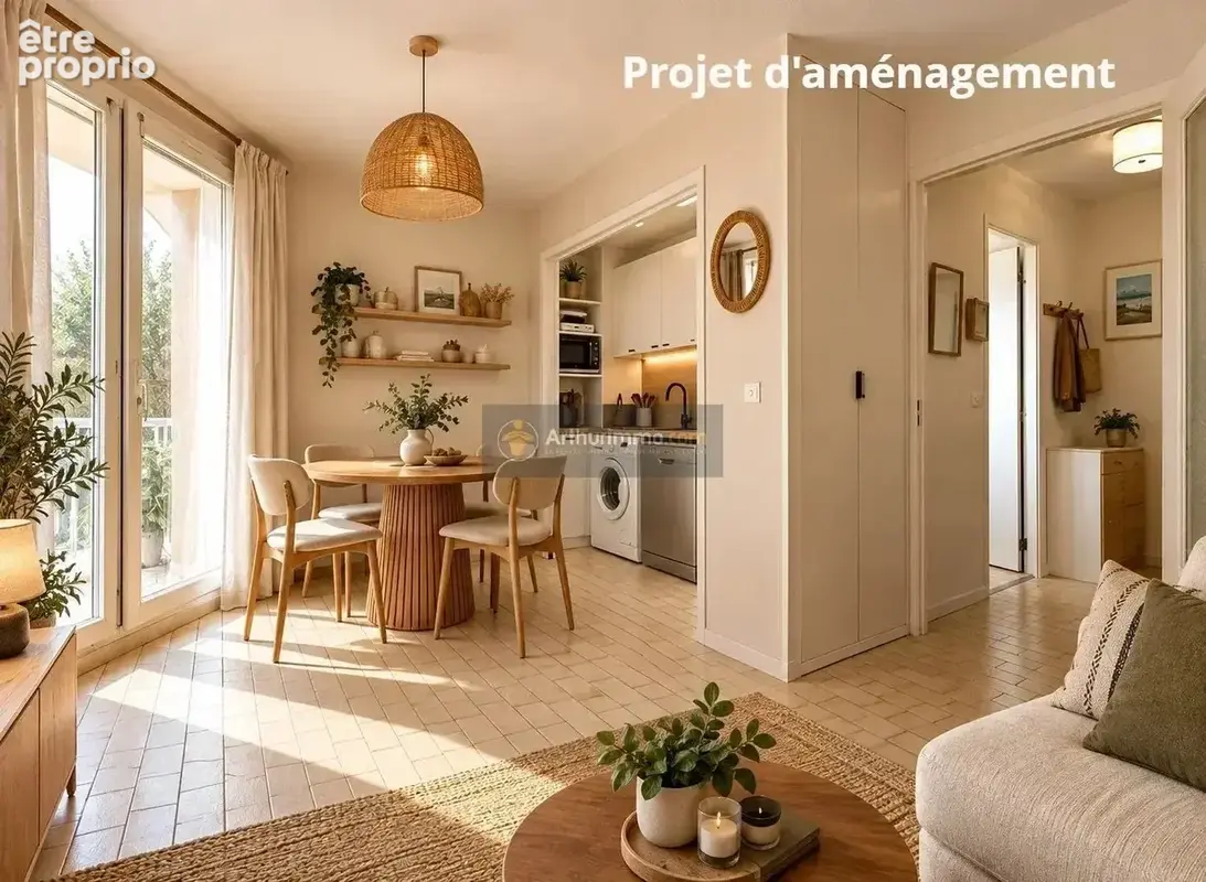 Rez de jardin centre ville st-aygulf - photo 2