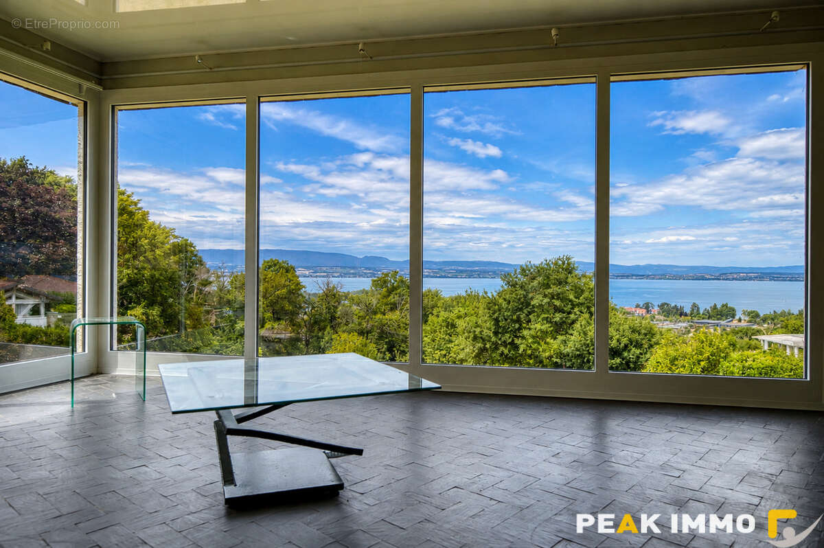 Villa d'architecte avec vue sur le lac Léman - photo 2