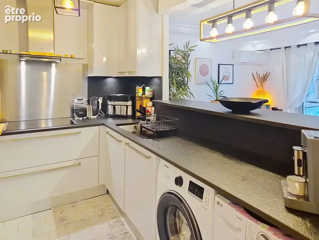 Appartement 3 p duplex rdj / le cannet - photo 6