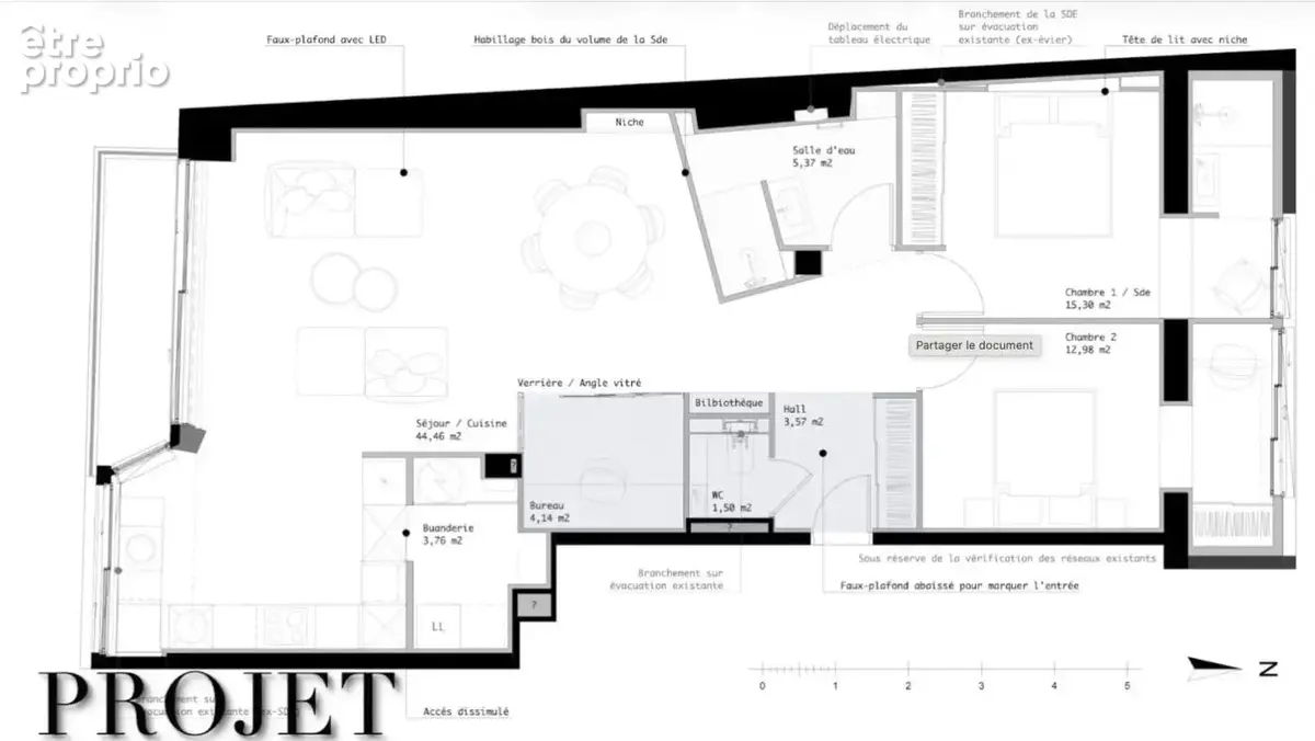 Appartement - photo 2