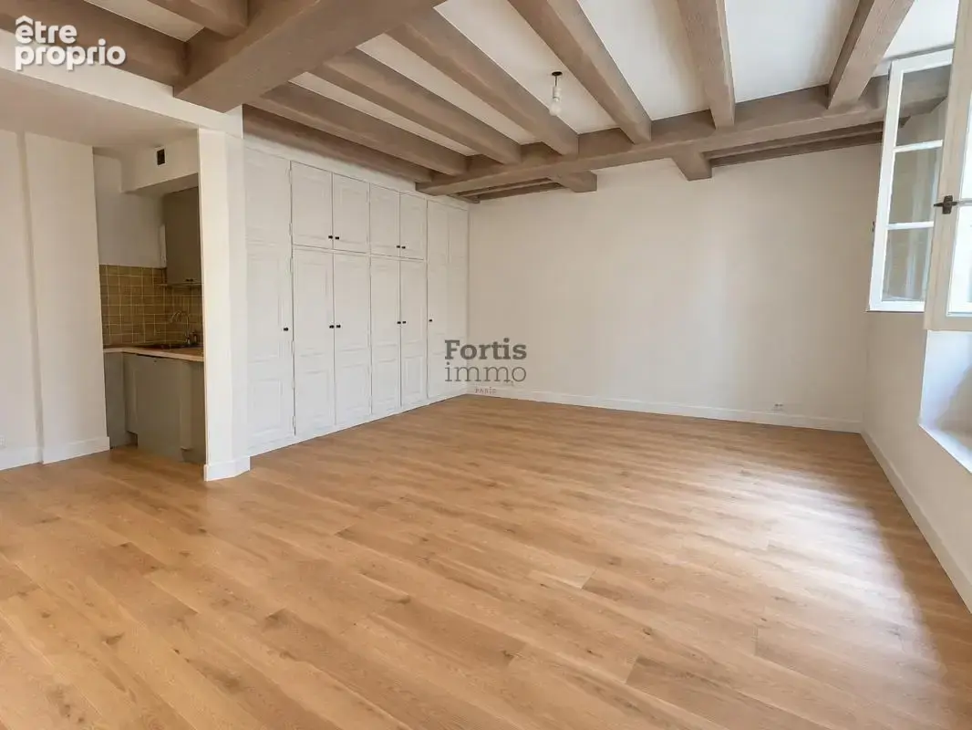 Paris 4 - île saint-louis – grand studio de 30,63 m2 - photo 2