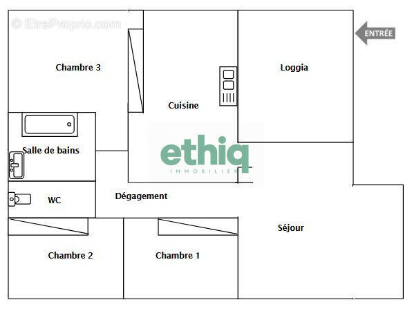 Appartement à BAIE-MAHAULT