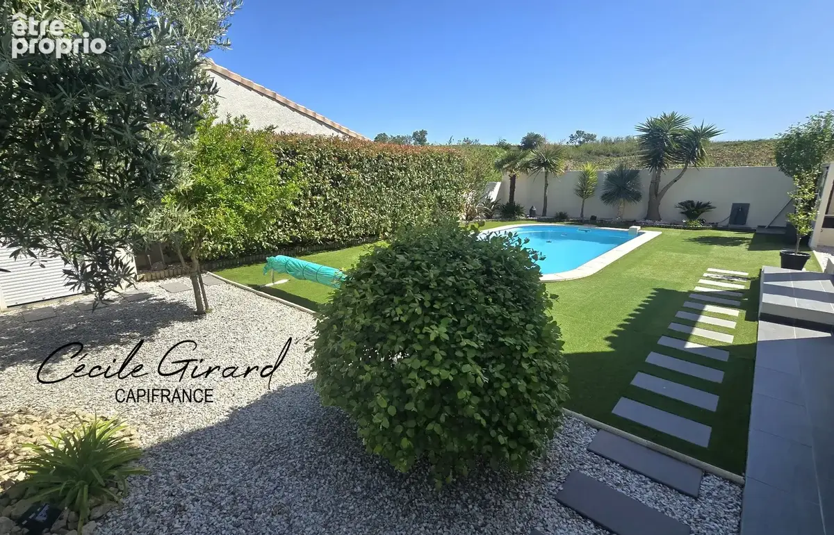 Exclusivité ! Maison à vendre 5 pièces SAUVIAN (34) piscine, garage, sans vis à vis, proche de la mer, état irréprochable - photo 8