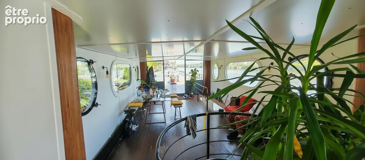 Magnifique Péniche FREYCINET 155 m2 4 chambres Pont de Bezons - photo 3