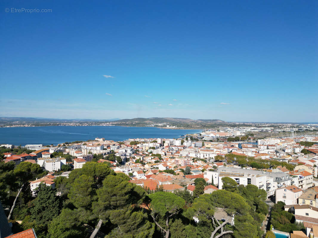 Sète, mont saint Clair, maison de charme avec belle vue mer et ville, - photo 3