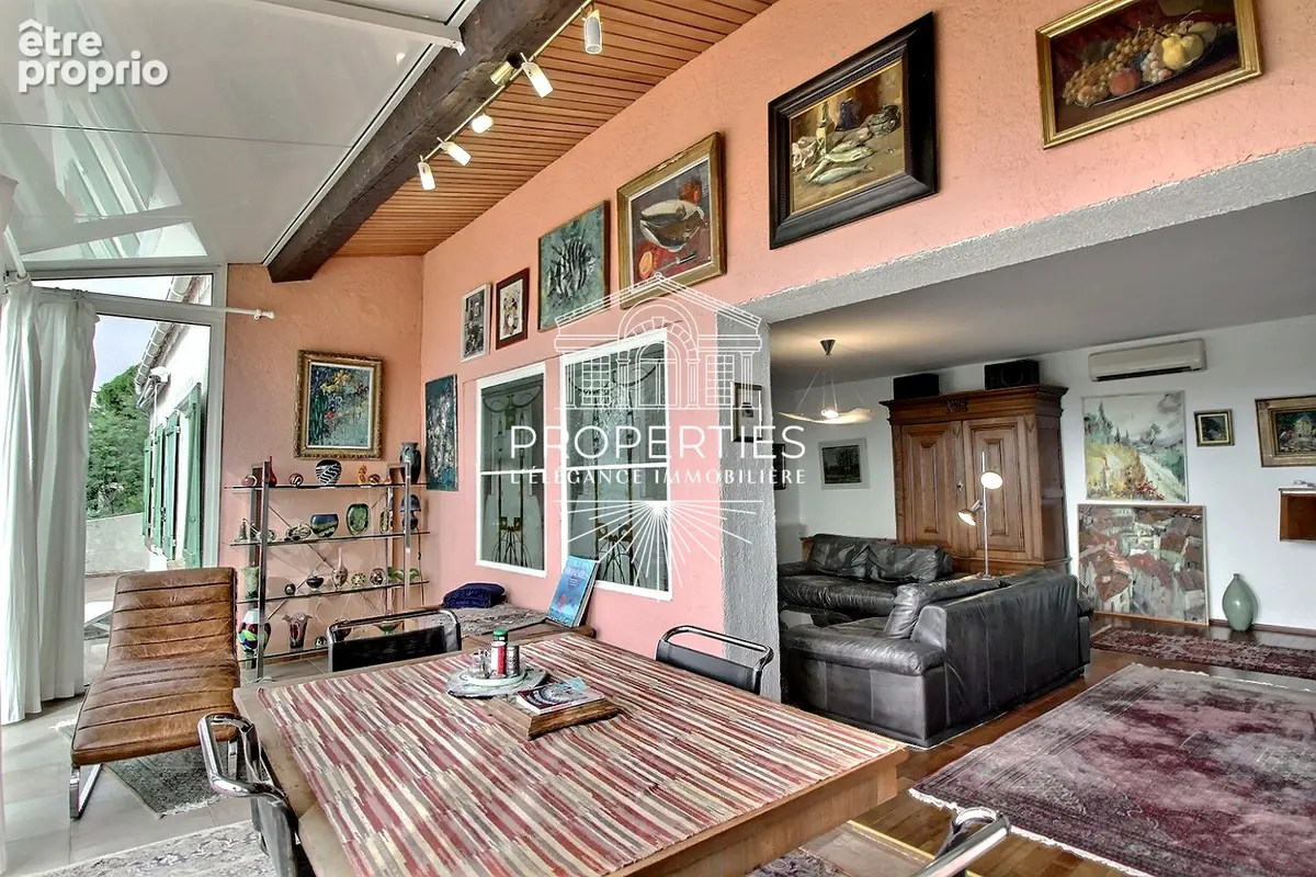 Bormes - villa vue mer - 164 m² - plain -pied- 6 pieces  - garage - photo 2