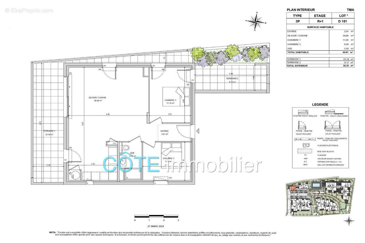 Appartement à ANTIBES