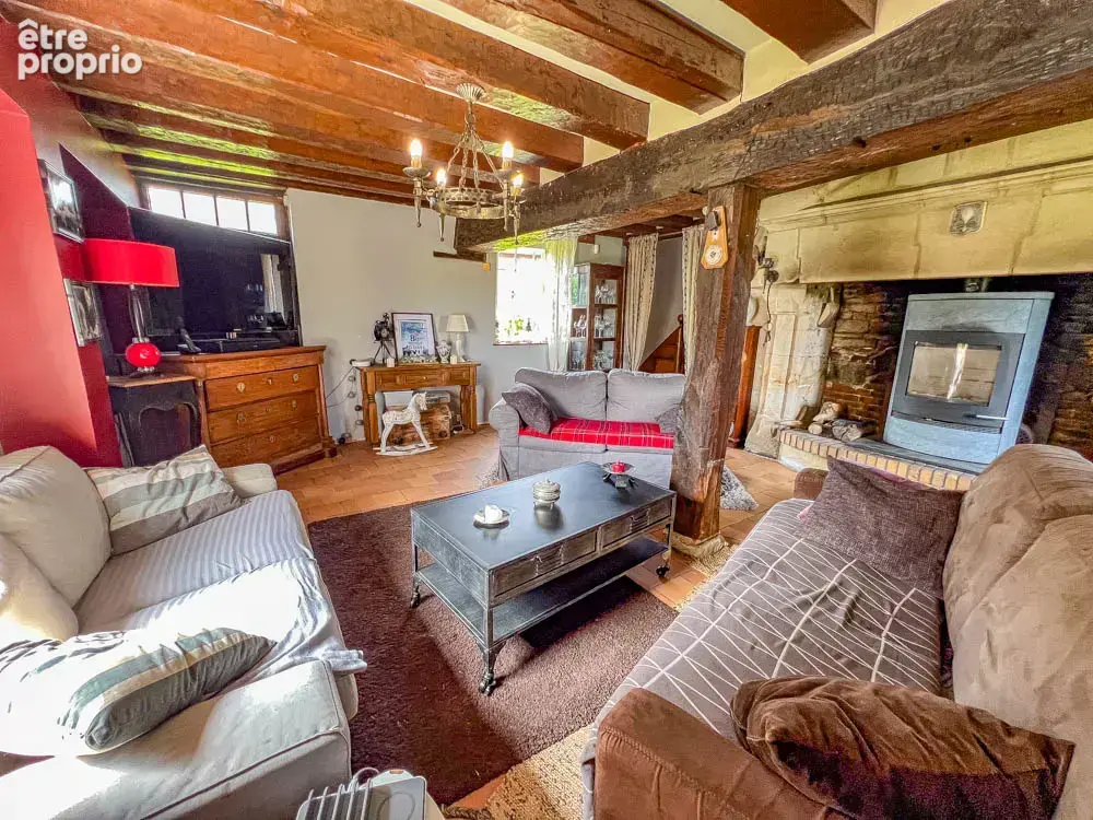 EXCLUSIVITE SOCOGEFIM : Maison en colombages et pierre et briques de charme avec très belle vue - photo 6