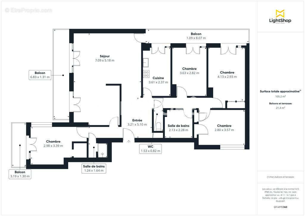 Appartement à RILLIEUX-LA-PAPE