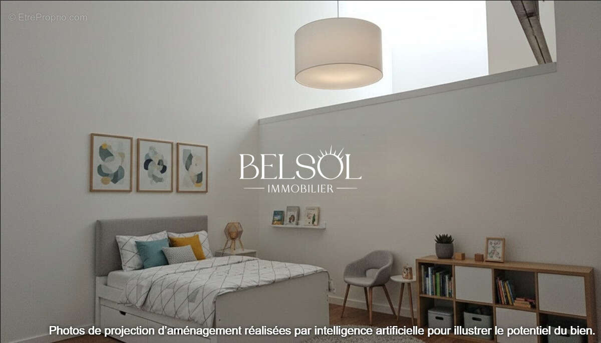 une idée d'agencement pour une chambre tout confort - Appartement à PERPIGNAN