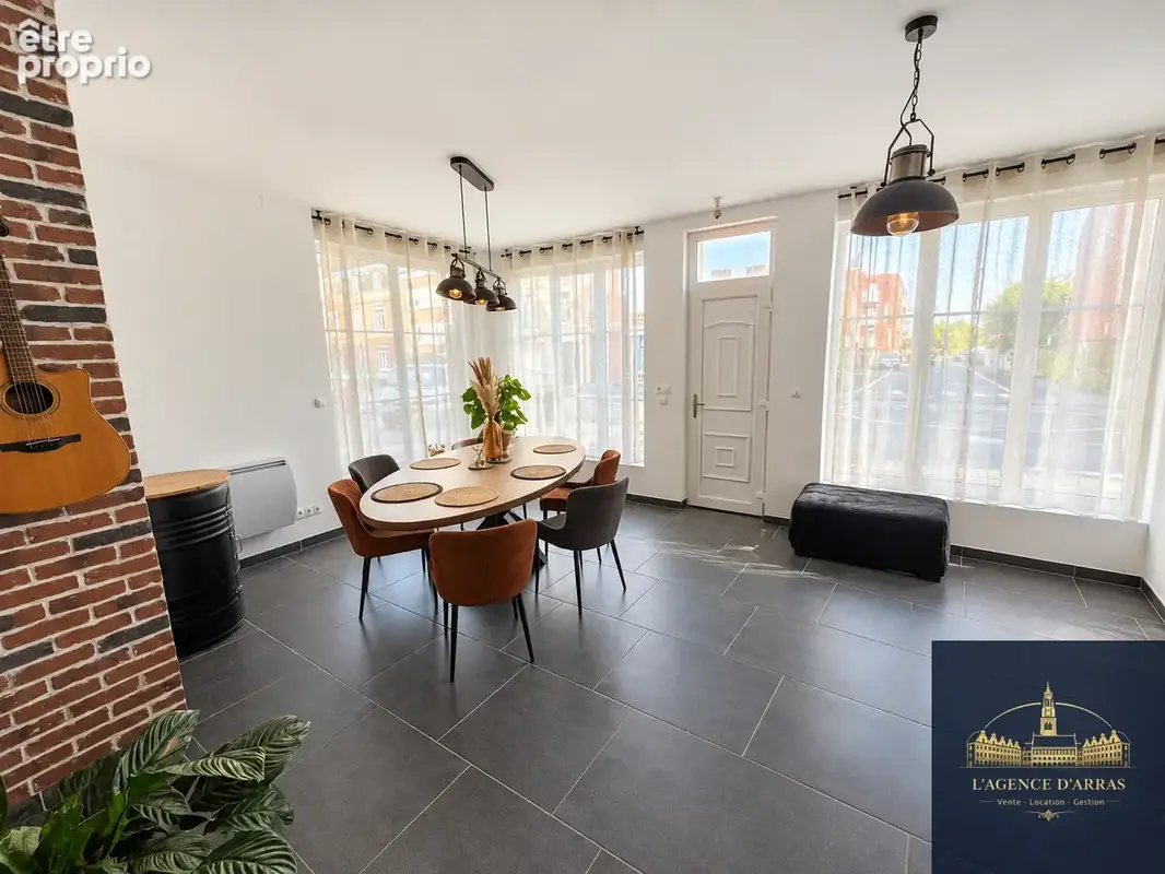Saint-laurent-blangy   un t3 aux allures de loft, à deux pas de la gare d’arras ! - photo 2