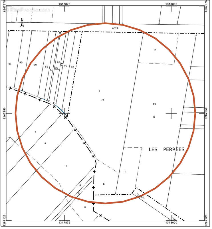Terrain à SAINT-GILDAS-DES-BOIS