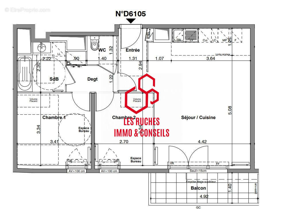 Appartement à SARTROUVILLE
