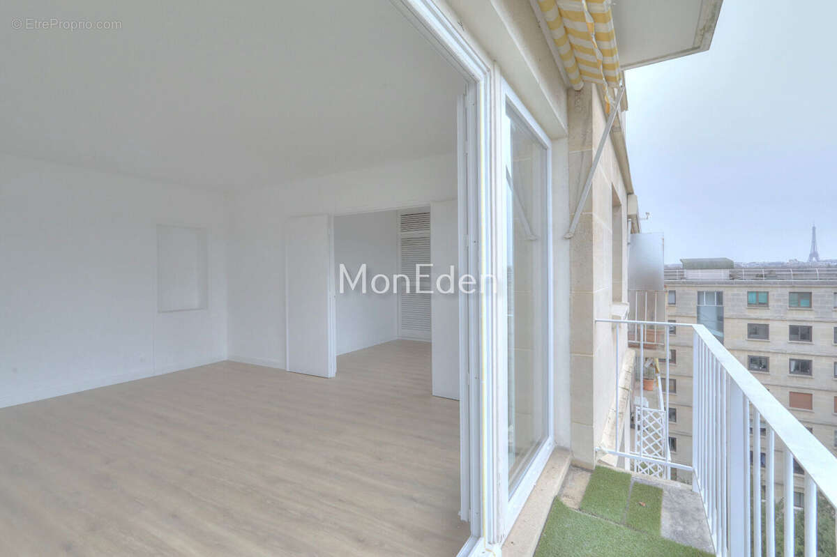 Appartement Neuilly Sur Seine 3 pièce(s) Balcon vue Tour Eiffel - photo 5