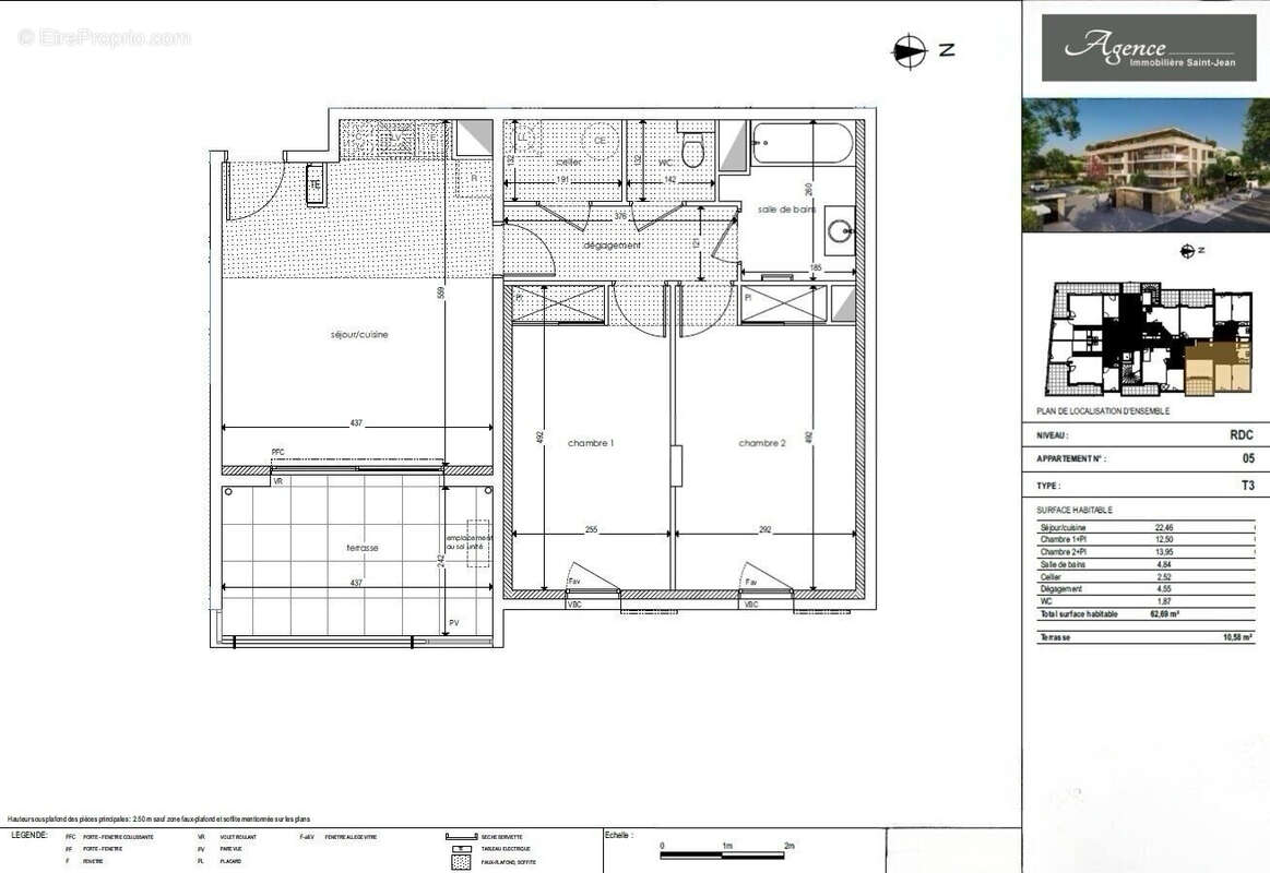 Appartement à AIX-EN-PROVENCE