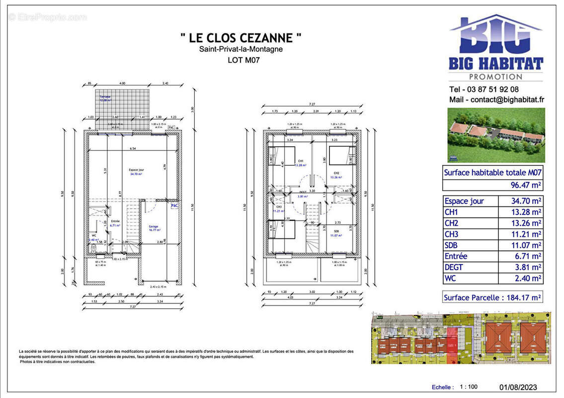 Maison à SAINT-PRIVAT-LA-MONTAGNE
