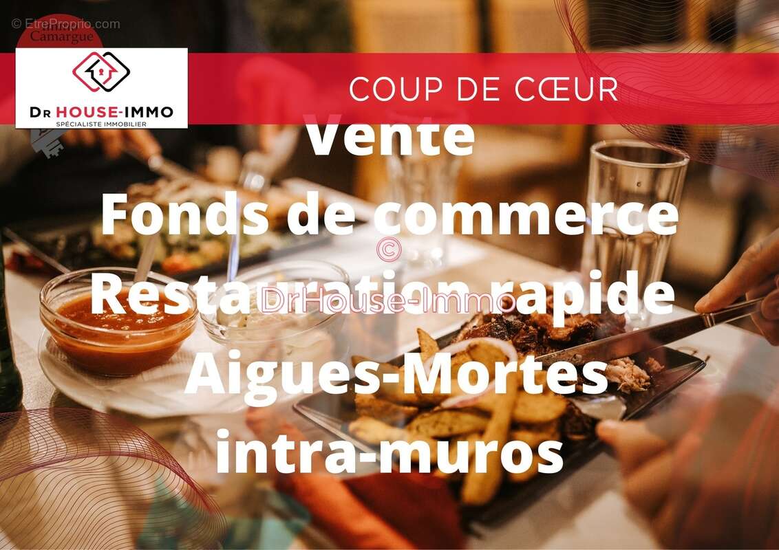 Commerce à AIGUES-MORTES