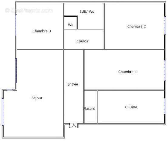 Appartement à PARIS-16E