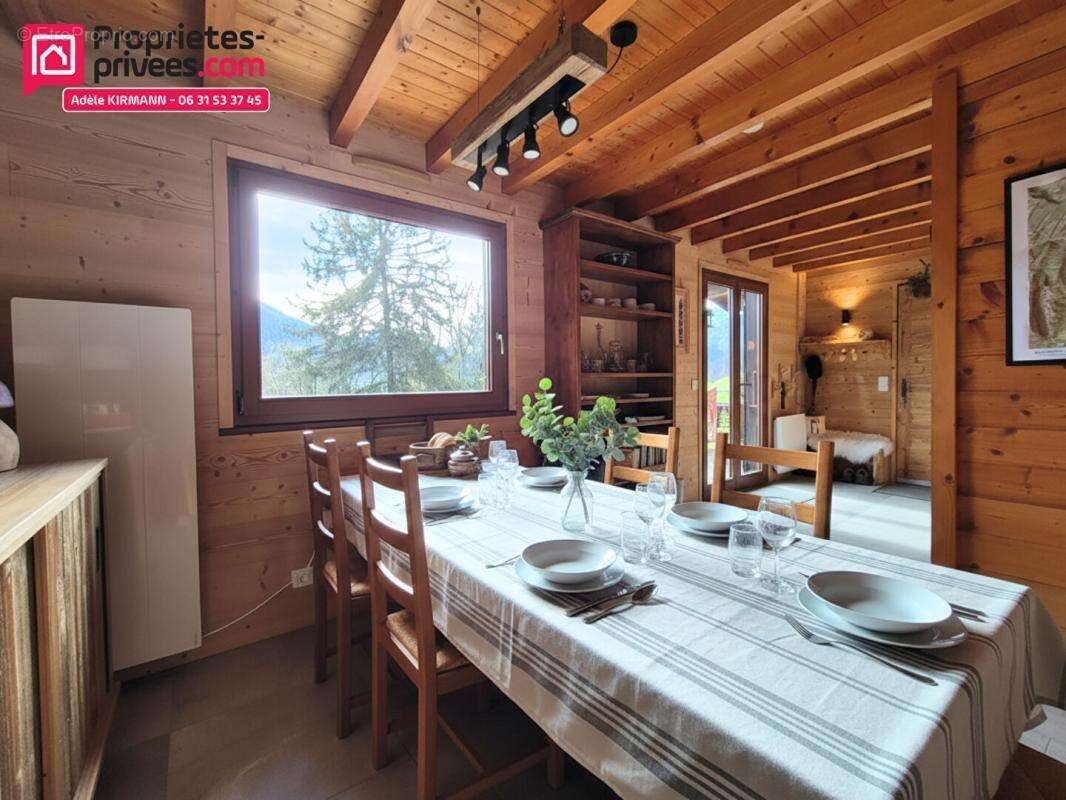 Manigod 74230 - Chalet 4 pièces avec vue imprenable sur la Tournette - photo 4
