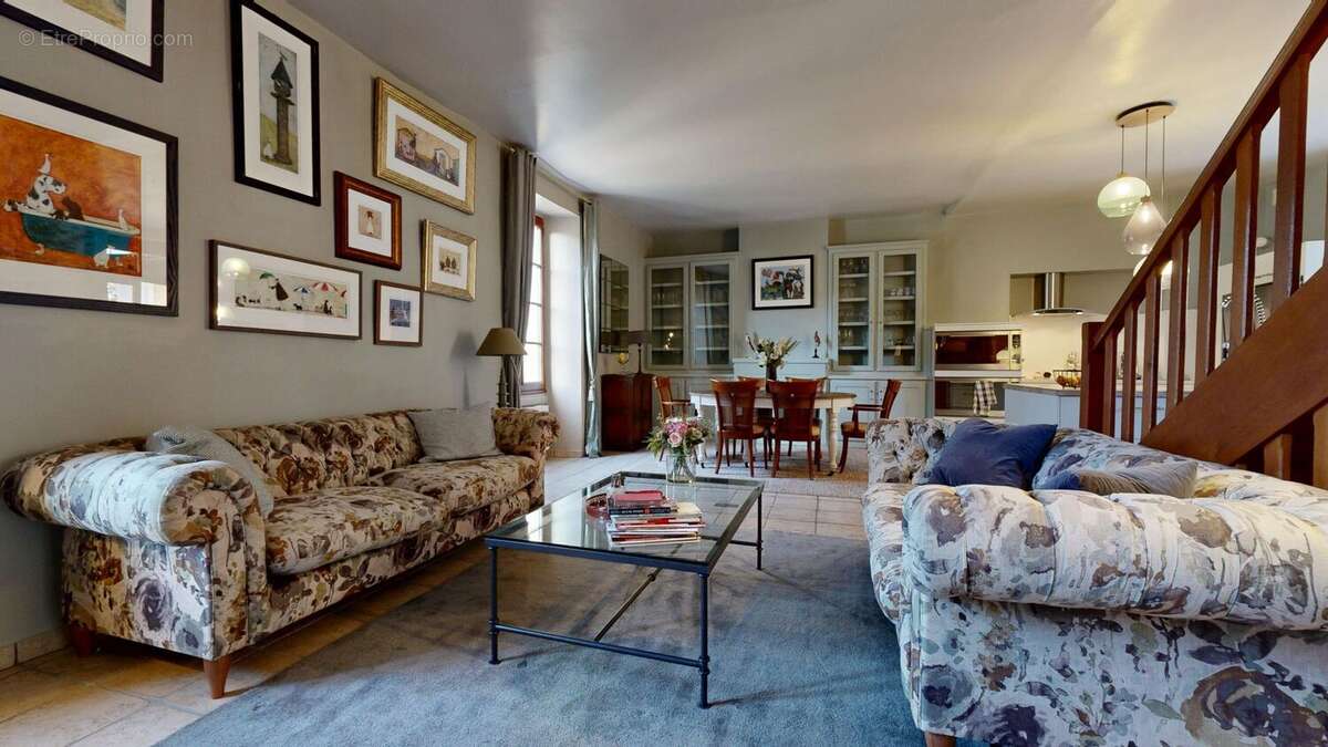 Salon - Maison à LE BUGUE