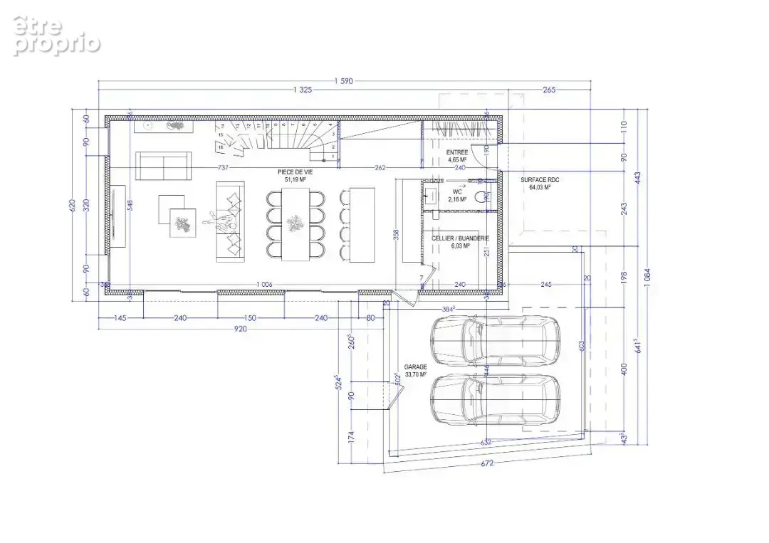 Chamagnieu - terrain 1146 m² - photo 2