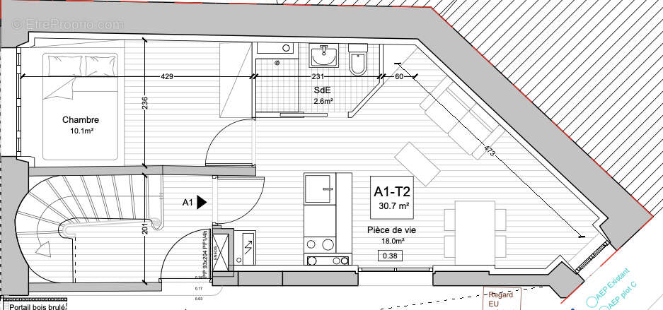 Appartement à SAINT-MALO