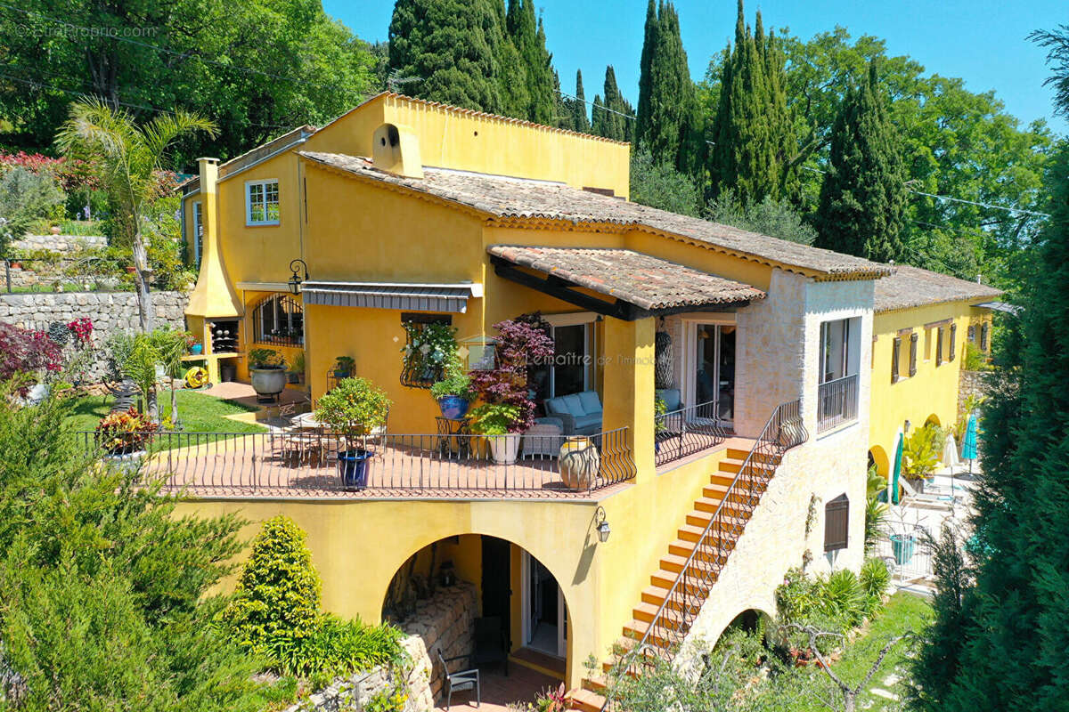 Bastide vue mer 280 m² avec piscine peymeinade limite grasse st françois - photo 3