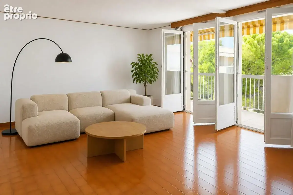 Montpellier-t4-3chambres-84,58 m²-terrasse box parking privée - photo 2