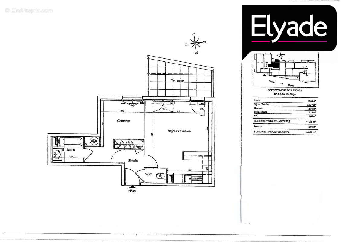 Appartement à LE HAILLAN