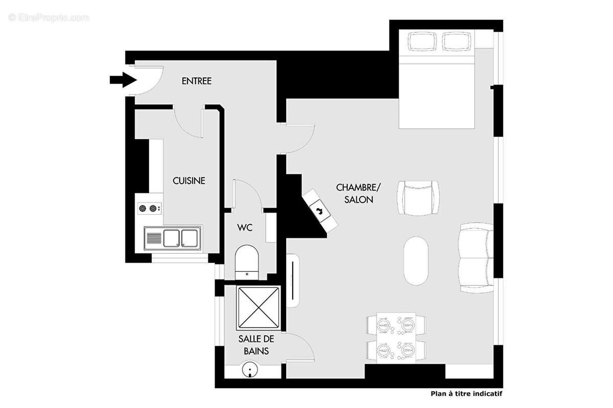 Appartement à PARIS-19E