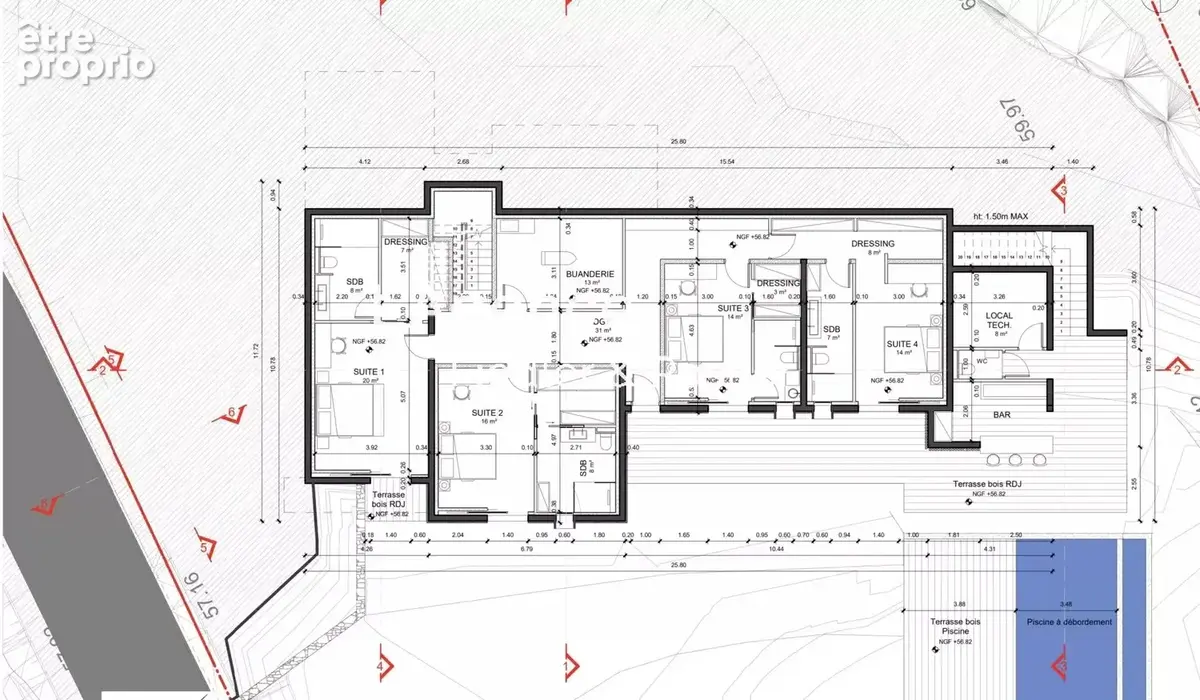 Ref 737 : terrain avec permis de construire – grimaud - photo 9
